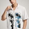 Buy Classic White Printed Oversize Shirt for Men