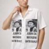 Buy White Printed Oversize Shirt for Men